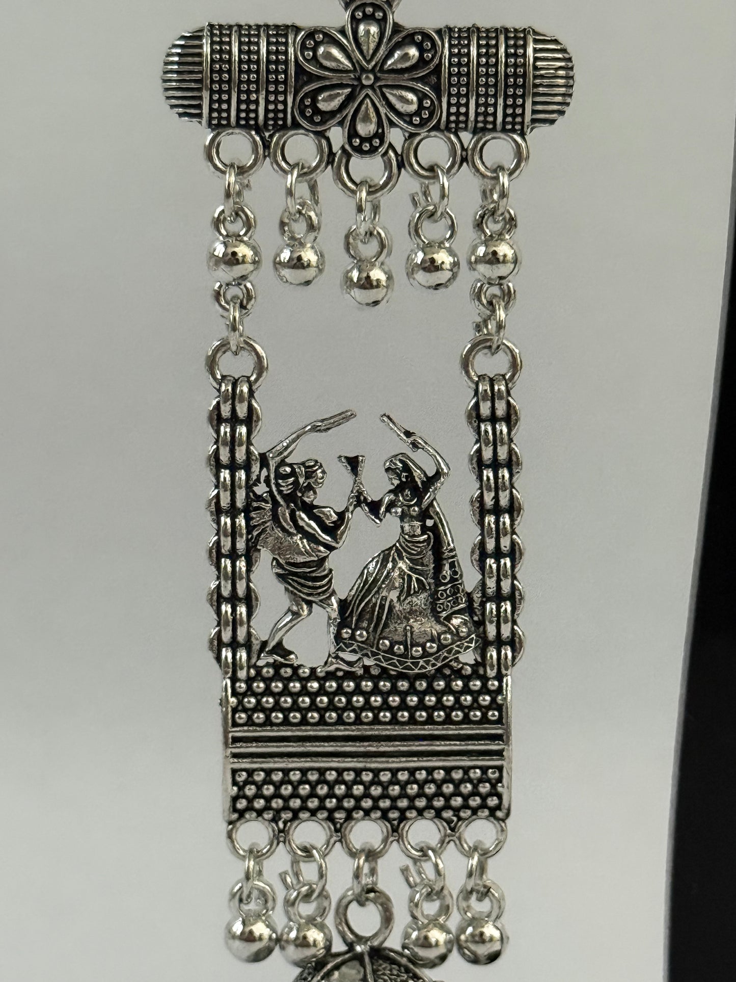 Baliyaa Navratri Special Oxidised Garba Jhumka
